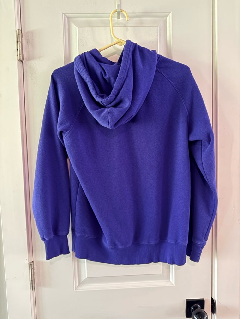 The North Face Purple Half Dome Logo Pullover Hoodie Womens Small Fleece TNF - Picture 3 of 6